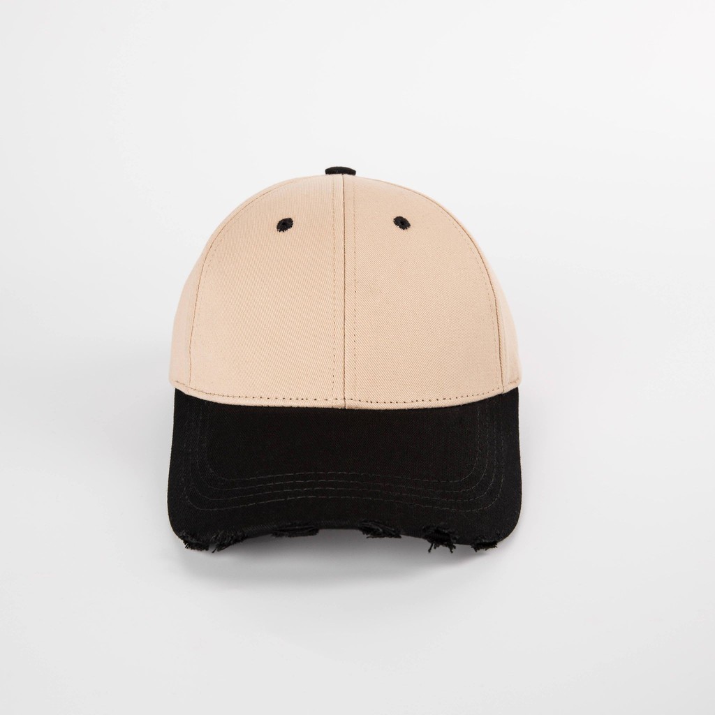 NÓN MILK COFFEE BASEBALL CAP DISTRESSED