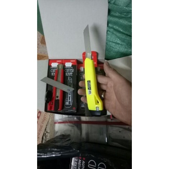 Dao dọc giấy lớn, dao dọc giấy sdi cỡ to (tặng 02 lưỡi dự phòng sau nắp chuôi dao) - đồ chơi giải trí an toàn tại nhà ch