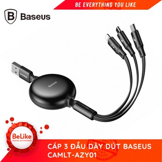 Cáp sạc đa năng baseus 3 trong 1 camlt-azy01