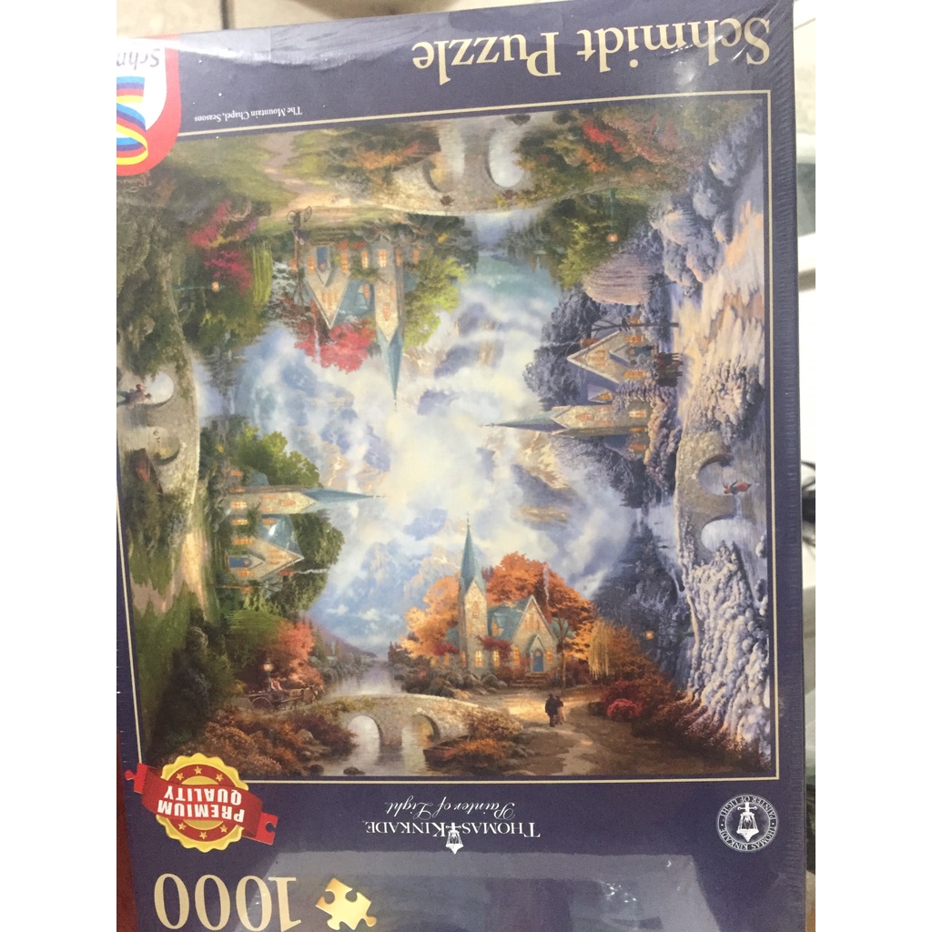 Tranh Ghép Hình 1000 Mảnh Buffalo, Trefl, Clementoni, Castorland, Ravensburger