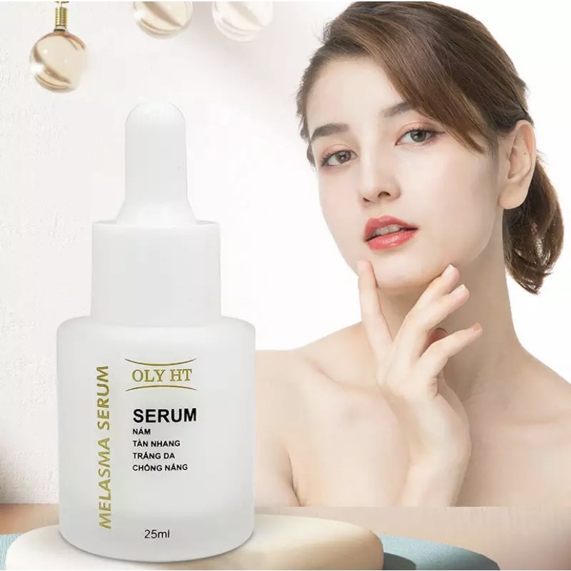 SERUM  NÁM - TÀN NHANG -TRẮNG DA & CHỐNG NẮNG OLY HT 25ml