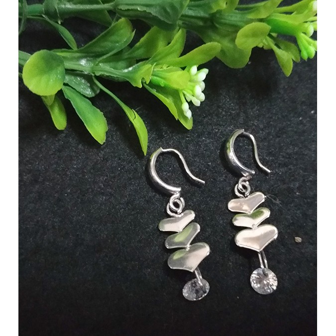 Bông tai inox kiểu dài dạng móc