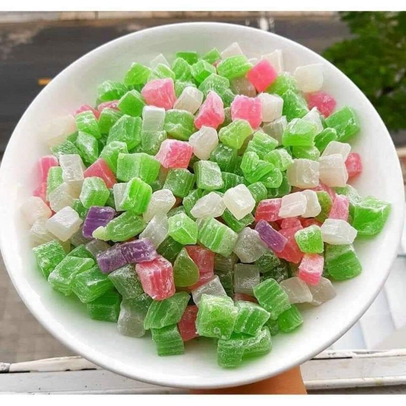 Thạch sắn dây nấu chè , nấu topping  trà sữa  ❤freeship❤ thạch sắn dây gói 1kg - Lùn Con Food