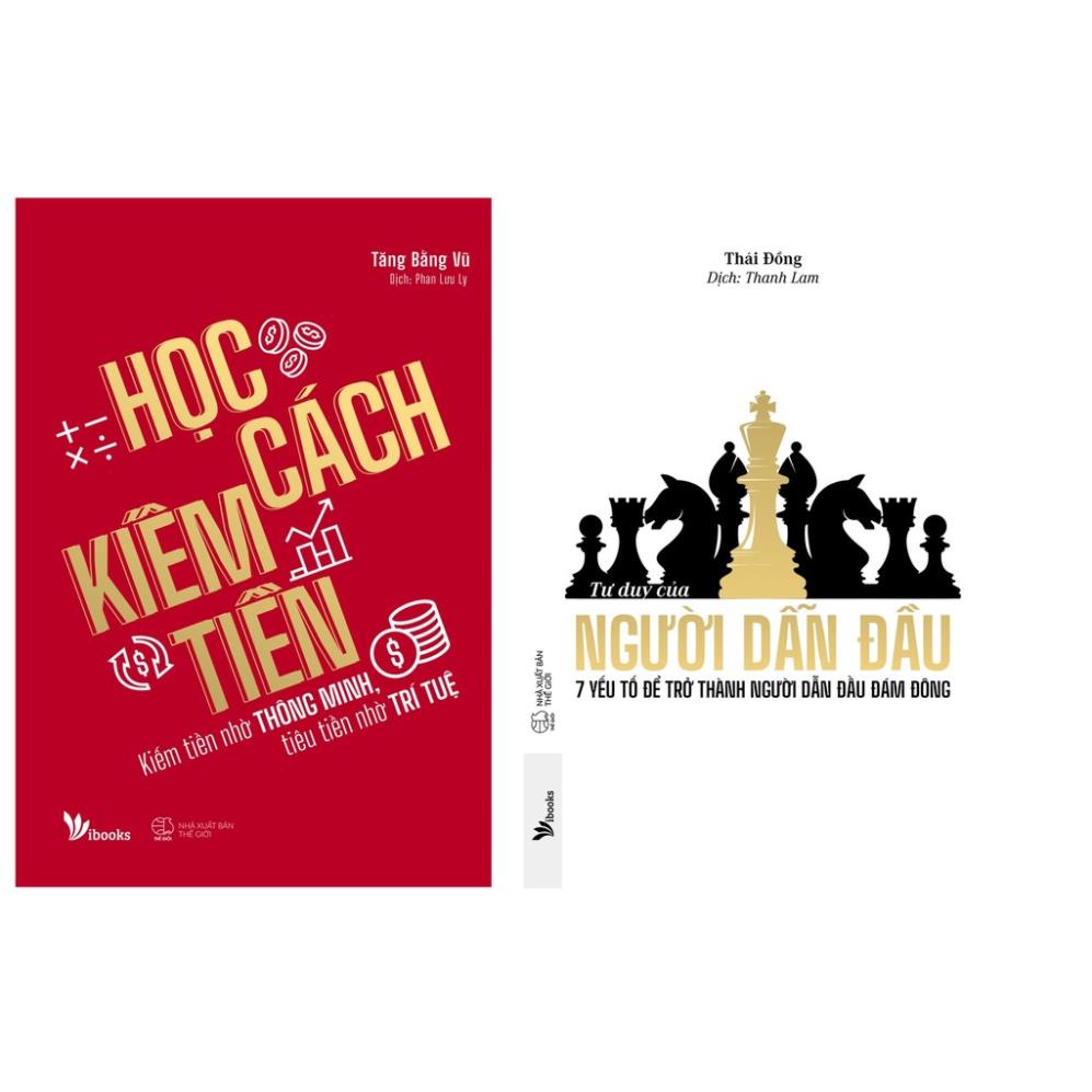 Sách - Combo 2 Cuốn: Học Cách Kiếm Tiền + Tư Duy Của Người Dẫn Đầu