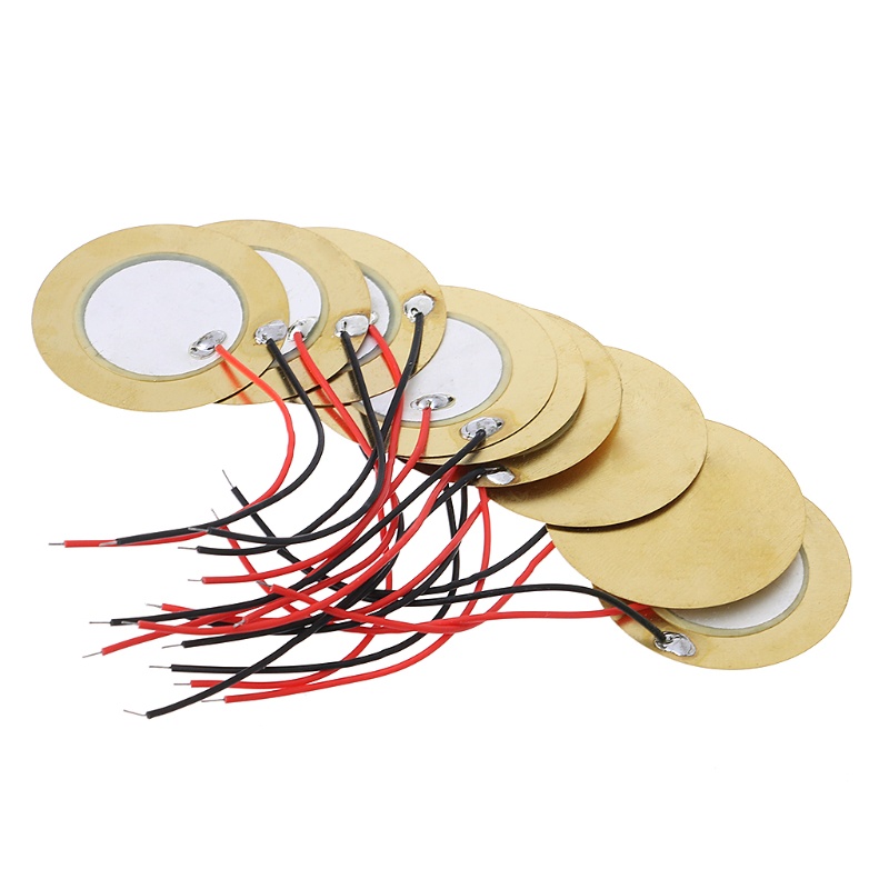 Set 10 Đĩa Cảm Biến Âm Thanh 35mm + Dây Đồng Chuyên Dụng Cho Trống