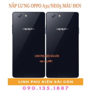 NẮP LƯNG OPPO A31/NEO5 MÀU ĐEN