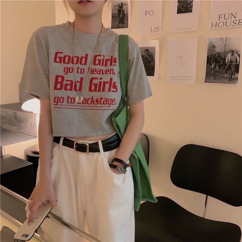 áo phông nữ  Áo Thun Thể Thao Tay Ngắn Dáng Rộng Phong Cách Pháp Cho Nữ JL-TX-58