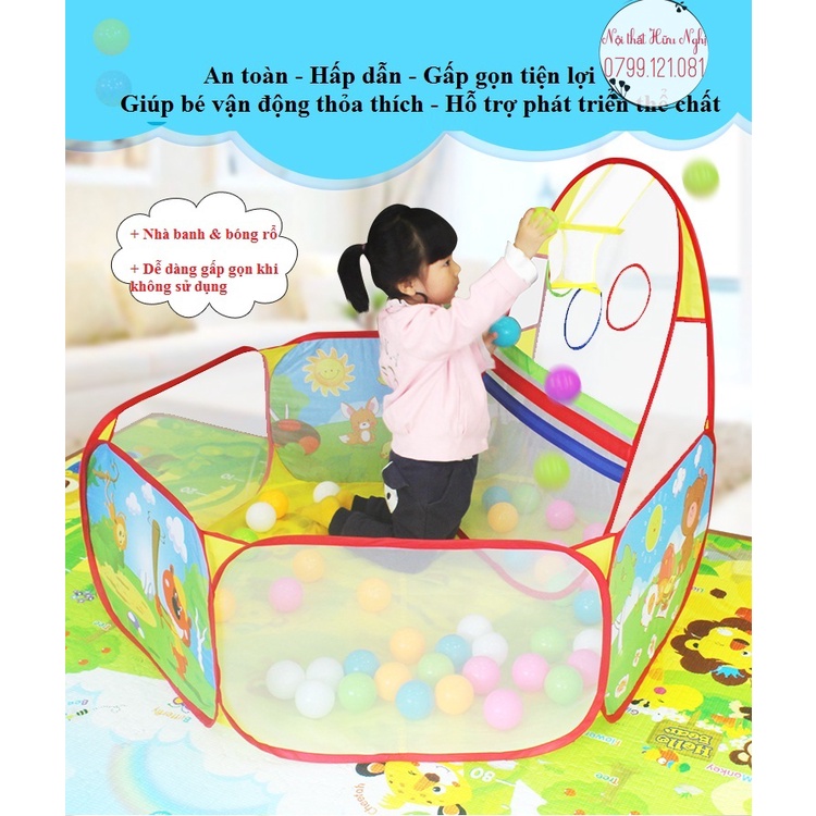 Nhà banh bể bơi cho bé  nhà bóng hồ bơi trẻ em