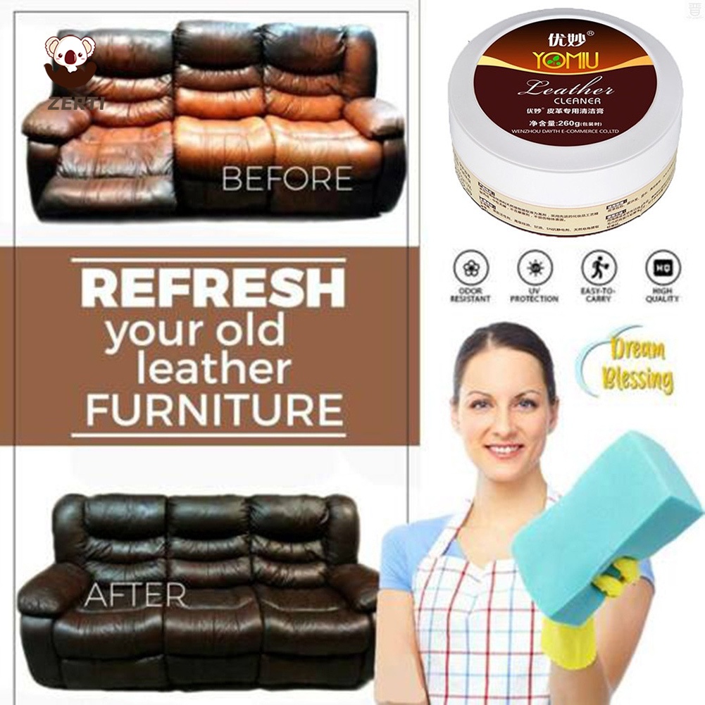 Kem Lau Làm Sạch Da Đa Năng Kèm Mút Xốp Làm Sạch Ghế Sofa Xe Hơi