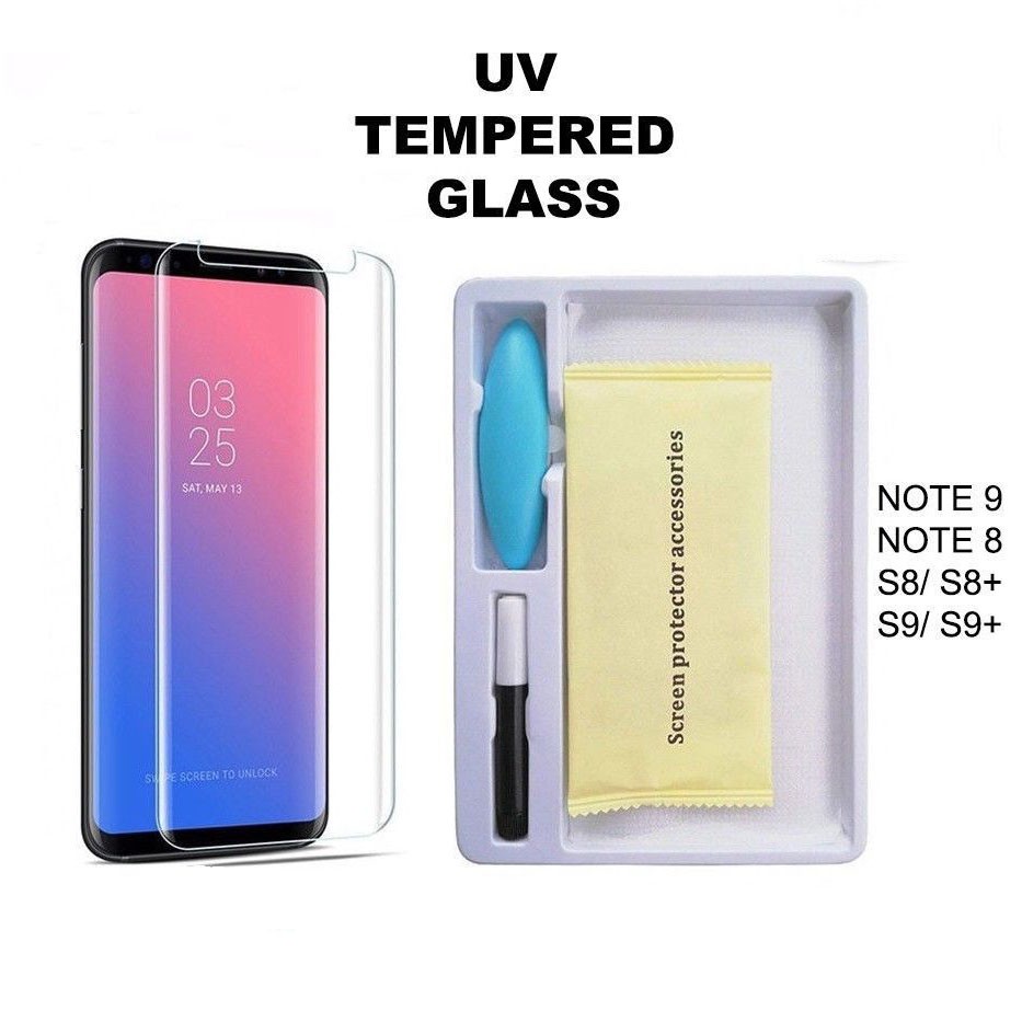 Samsung Galaxy Note 9 8 S9 S8 S7 Edge S10E plus Ốp lưng thủy tinh uốn cong cho điện thoại
