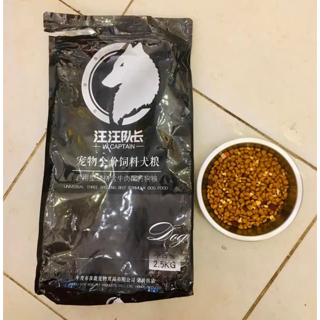 Hạt Captain bò phomai cá hồi date xa dành riêng cho thú cưng