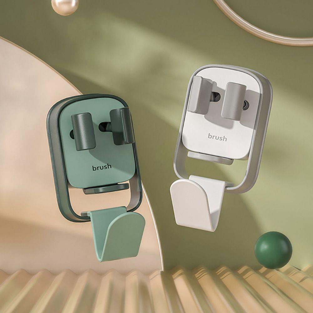 Giá Đỡ Bàn Chải Đánh Răng Điện Bằng Nhựa Tự Dính Mạnh 2 Trong 1 Tiện Lợi Dành Cho Phòng Tắm