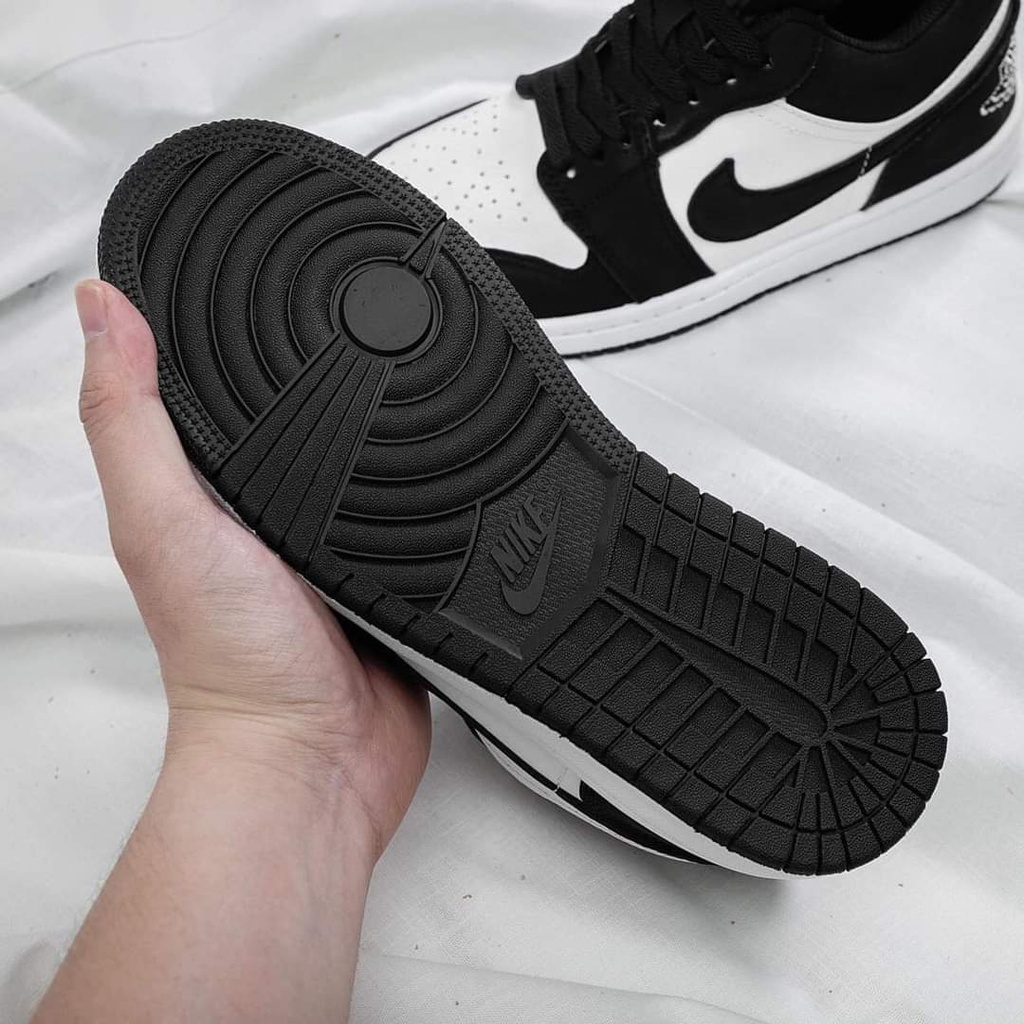 Giày 𝐉𝐨𝐫𝐝𝐚𝐧 Panda Cổ Thấp JD1 Low, Giày Thể Thao Nam Nữ Sneaker 𝐉𝐨𝐫𝐝𝐚𝐧 Panda Đen Trắng Thấp Cổ Nam Nữ