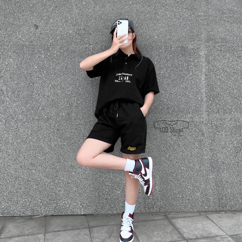 Quần Short Thun DREW, ESSENTIAL - Street Style Nam, Nữ - Đùi Thể Thao, Gym - Quần: | BigBuy360 - bigbuy360.vn