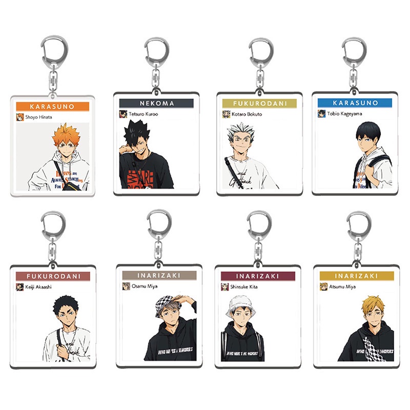Tmdbyx Móc Khóa Hình Nhân Vật Anime Haikyuu