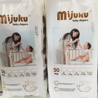 Bỉm quần Mijuku chính hãng 50m đủ size M,L,XL,XXL