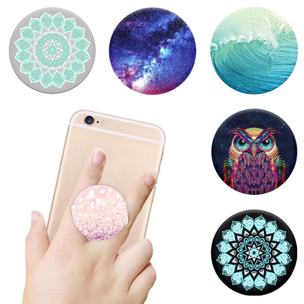 Giá đỡ điện thoại dạng túi khí đa năng cho họa tiết thời trang