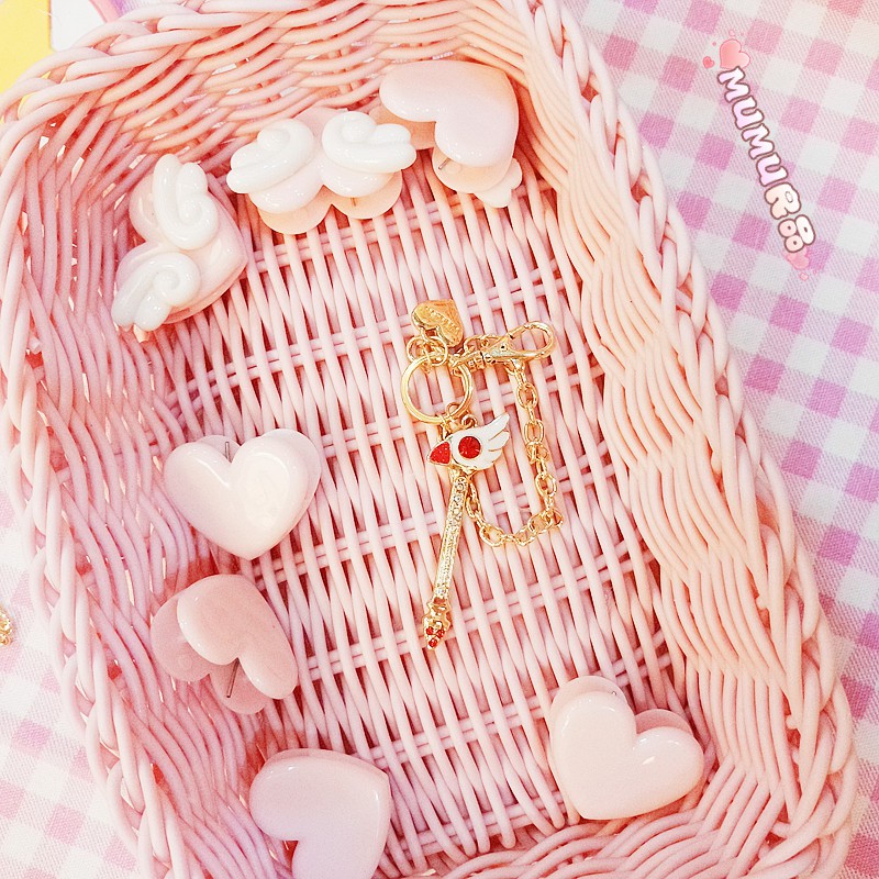 Móc chìa khóa, trang trí Sakura Thủ Lĩnh Thẻ Bài  mẫu 1