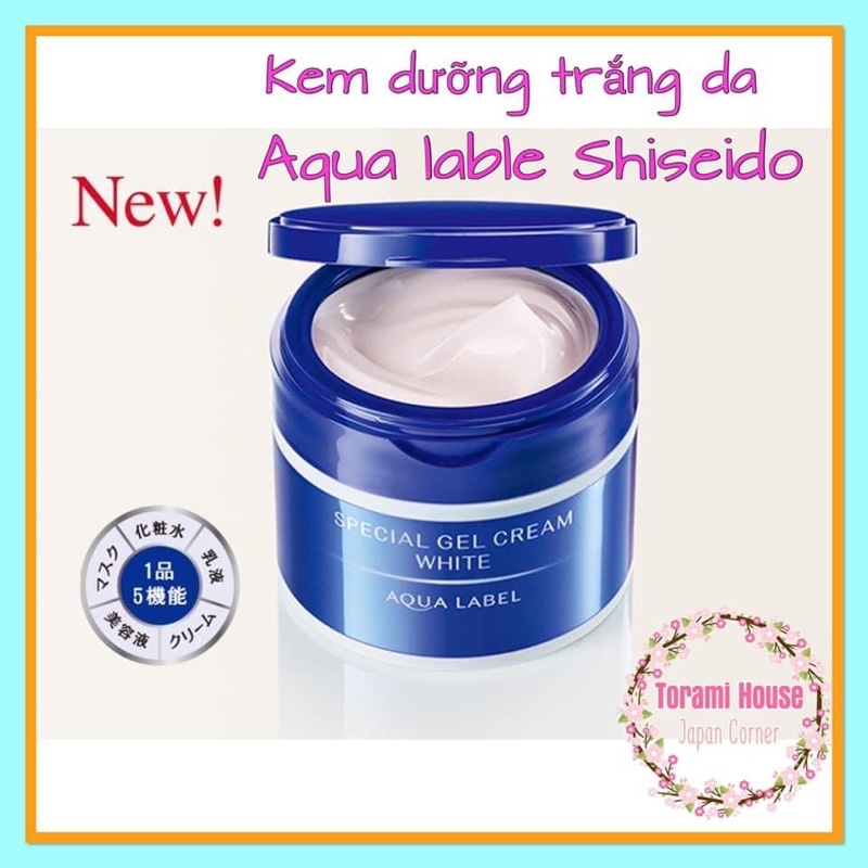 Kem dưỡng Shiseido Aqualabel 5 in 1 dạng gel