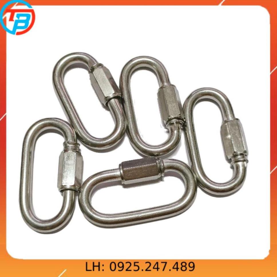 Móc nối xích, khóa xích INOX [ Phi 10mm ] CÁP THÉP Thái Bình VinàN