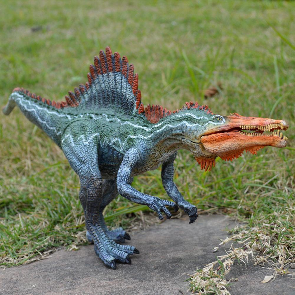 Jurassic Spinosaurus Toy Figure Realistic Dinosaur Model Birthday Gift Toys Kids S8V7