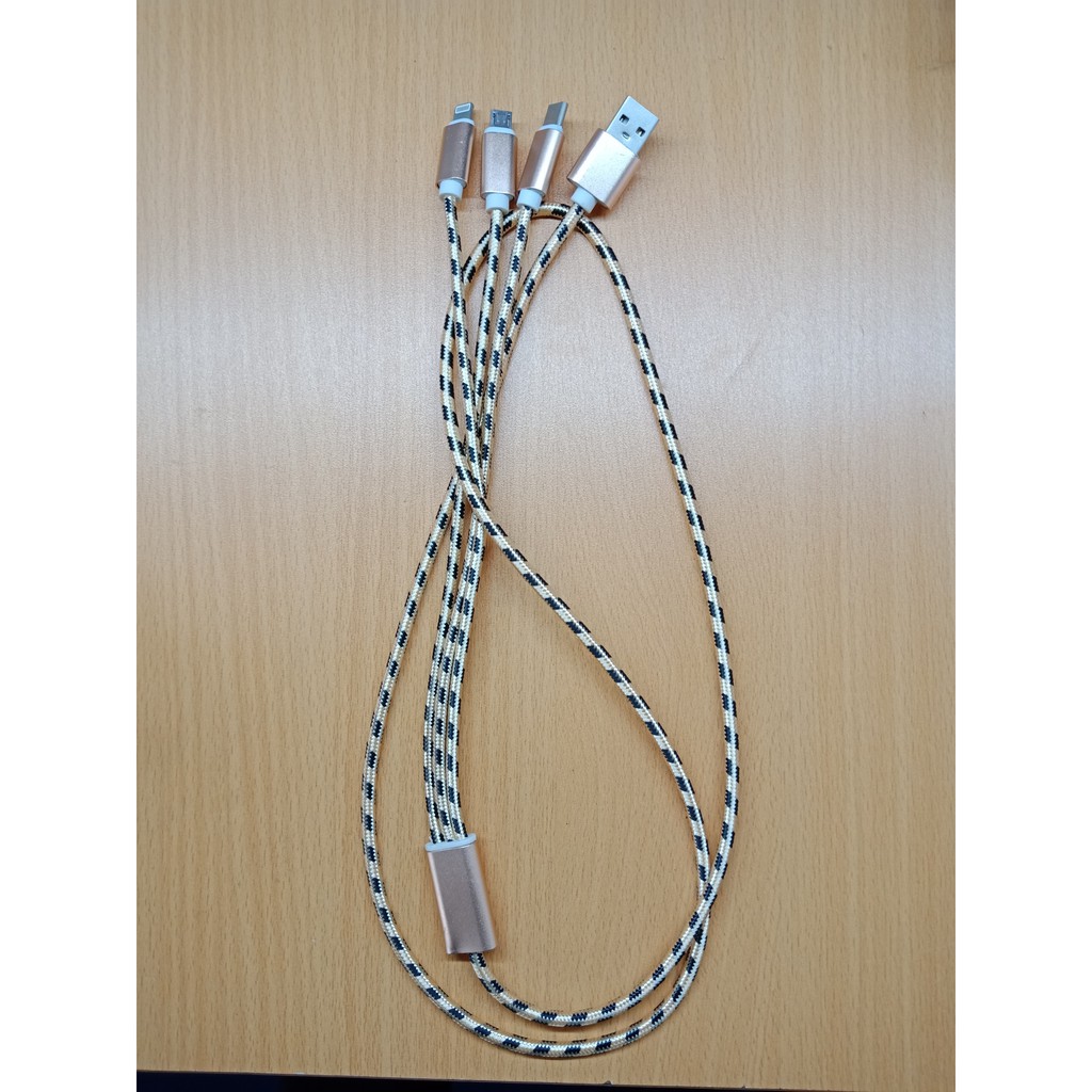 Cáp 3 Đầu Dây Dù (IP5_Micro_TypeC)_120cm_TNA106 [20x10x5]