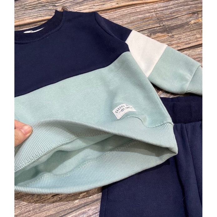 Bộ nỉ HM dư xịn cho bé trai