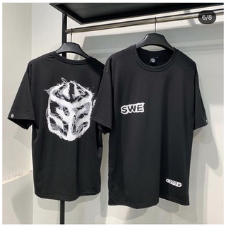☀️Áo Thun Tay Lỡ Unisex Logo Khói