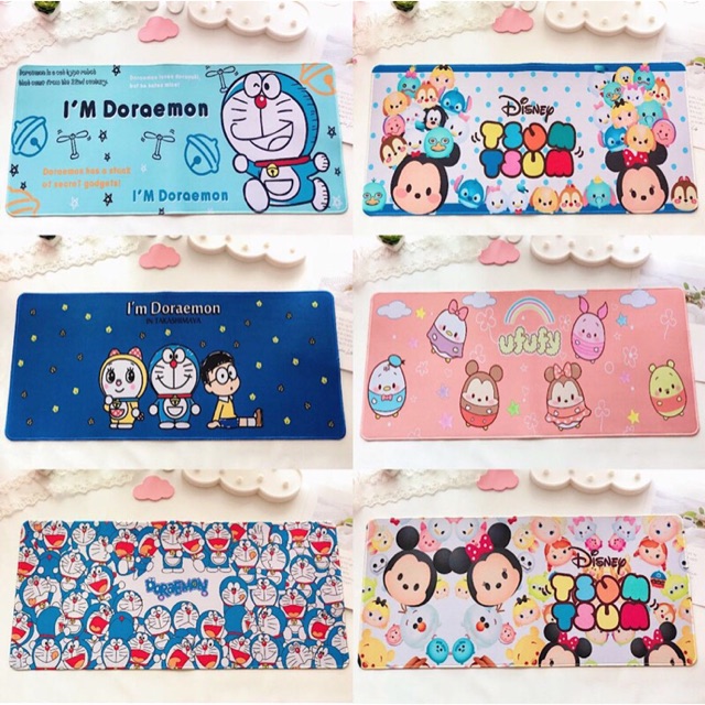 TẤM LÓT TRẢI BÀN PHÍM, LAPTOP, IPAD DORAEMON DOREMON