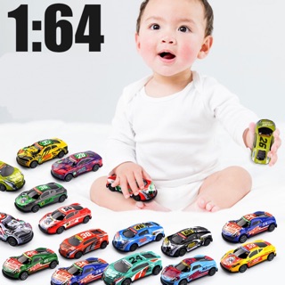 Mô hình xe đua hợp kim tỉ lệ 1:64 siêu bền chạy đà cho bé