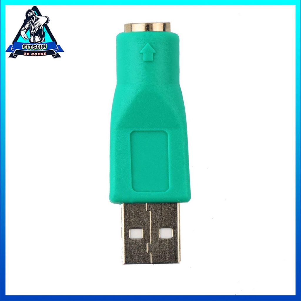 Bộ chuyển đổi USB Male sang PS2 Female cho Máy tính Bàn phím Máy tính Chuột máy tính tiện dụng