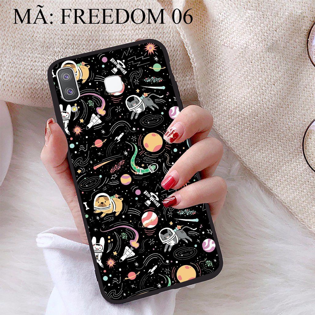 Ốp lưng Samsung A8 Star viền dẻo TPU BST Phong Cách Freedom