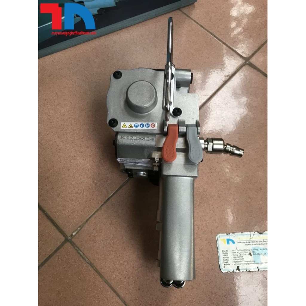 MÁY ĐAI THÙNG BÁN TỰ ĐỘNG KHÍ NÉN A19