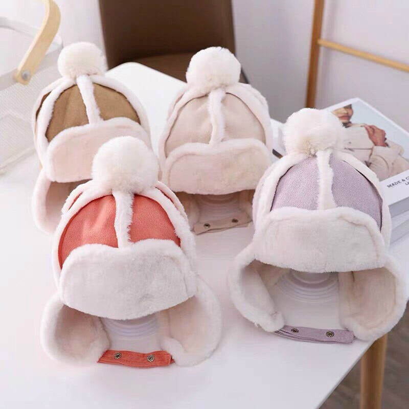 Mũ nỉ cho bé cực xinh siêu đáng yêu