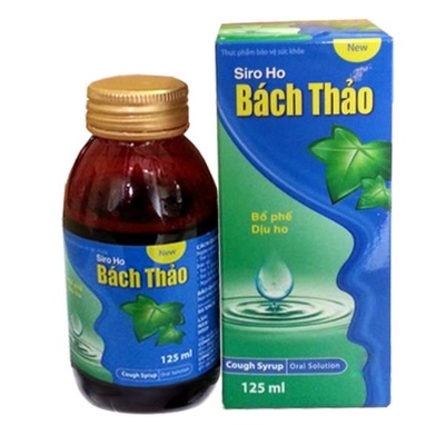 Siro ho Bách Thảo - Hỗ trợ giảm ho, đau họng, ngứa rát cổ họng (chai 125ml)