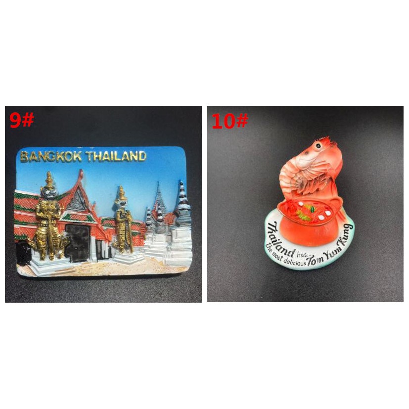 Nam châm dán tủ lạnh phong cách đất nước Thái Lan xinh xắn