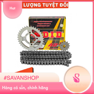 Nhông Sên Dĩa DID AD3 Wave/Future 428x102L 14x36T Thái Lan nhập khẩu chính hãng