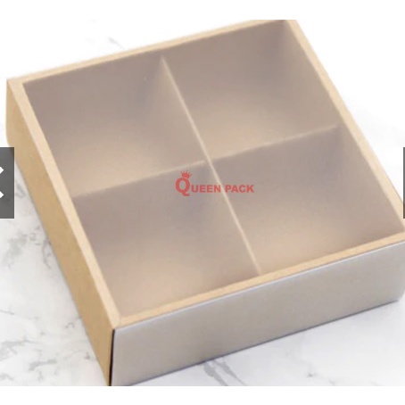 Hộp mica đựng 4 bánh trung thu 50-75g
