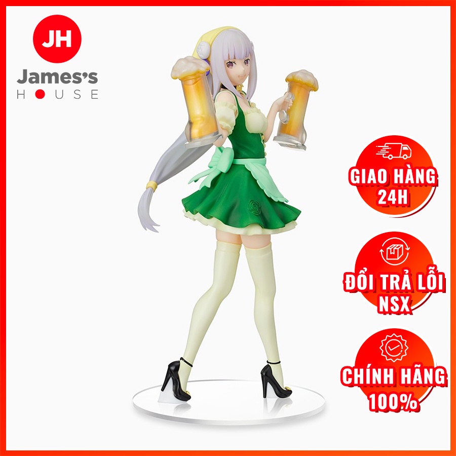 Mô Hình Figure Chính Hãng Anime Re:Zero kara Hajimeru Isekai Seikatsu - Emilia - SPM Figure - Oktoberfest Ver. (SEGA)