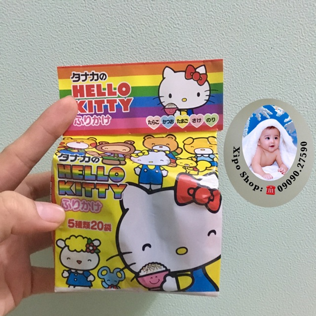 Gia Vị Rắc Cơm Hello Kitty Nhật Bản