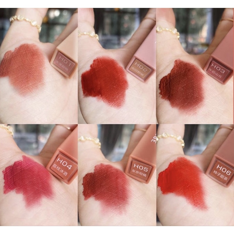 Son lì HERORANGE thân vuông mịn như nhung chống thấm nước, chống khô môi, lâu trôi | BigBuy360 - bigbuy360.vn