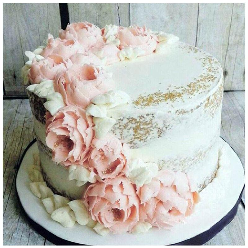 Set 3 đui bắt bông kem ANAEAT chất liệu thép không gỉ trang trí bánh ngọt cho nhà bếp