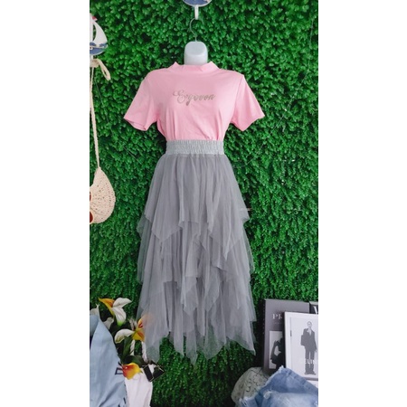 Thanh lý set đầm tầng size dưới 52kg