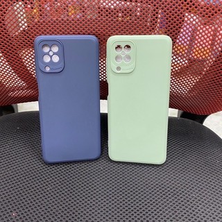 Ốp Samsung A12 dẻo màu bảo vệ camera