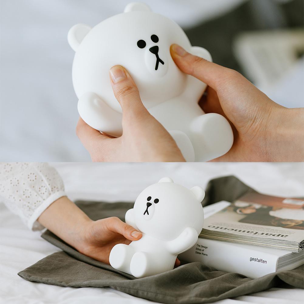 Đèn Ngủ Led Hình Thỏ Cony Dễ Thương Cho Bé