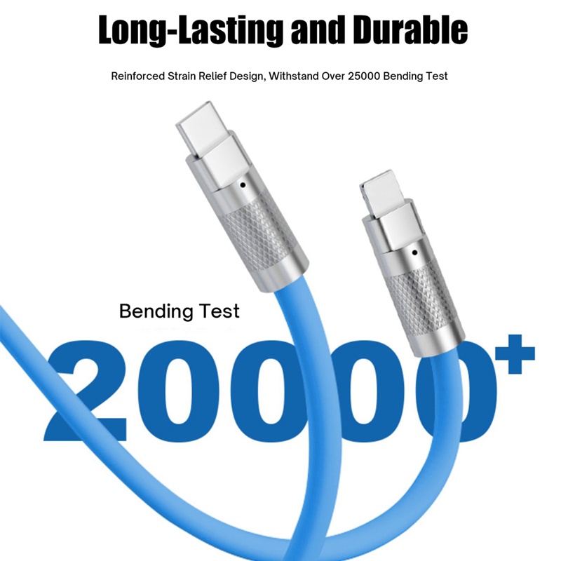 Dllencase Dây Cáp Sạc Nhanh 100W 6A Hợp Kim Kẽm A400 Cho Huawei P40 P30 Pro OPPO Xiaomi Redmi Pro