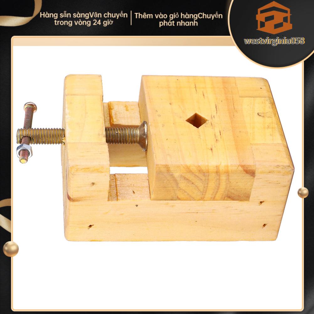 Westvirginia058 Westvirginia058 Kìm phẳng nhỏ bằng gỗ DIY Bảng Vise Kẹp tem để chạm khắc chế biến