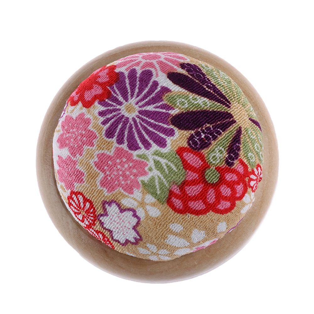 Giá Đỡ Kim Thêu Chữ Thập DIY Hình Quả Bóng Cotton