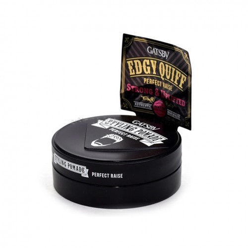 Sáp vuốt tóc Gatsby Styling Wax Pomade Retro Matte - Edgy Quiff Perfect Rise - Side Swept Classy Dry