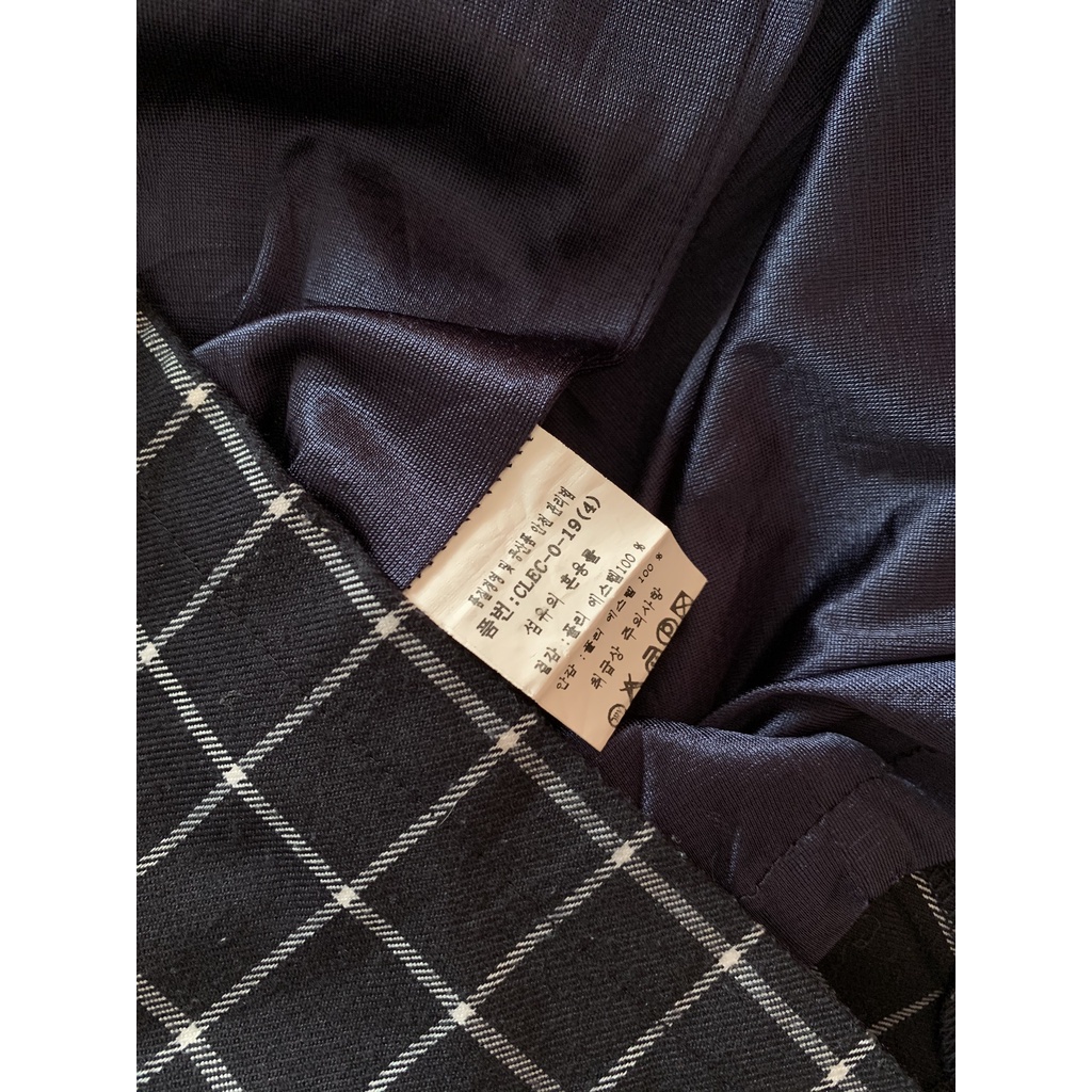 Đầm Caro tay dài hiệu CHIC LINE